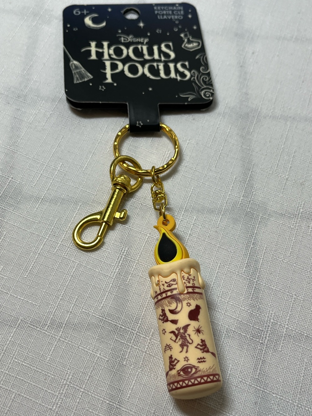 Loungefly Disney Hocus Pocus Keychain - Black & Gold
New